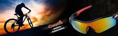 polarized sports sunglasses crazyfire uv 400 protection unbreakable