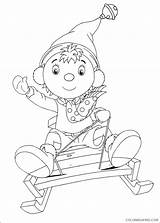 Noddy Coloring4free sketch template