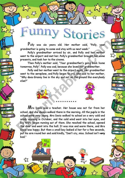 sale short  funny story  english  stock