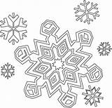 Snowflake Coloring Pages Kids Printable Christmas Preschoolers Color Drawing Winter Sheets Line Print Adults Snowflakes Getdrawings Bestcoloringpagesforkids Popular Book Gif sketch template