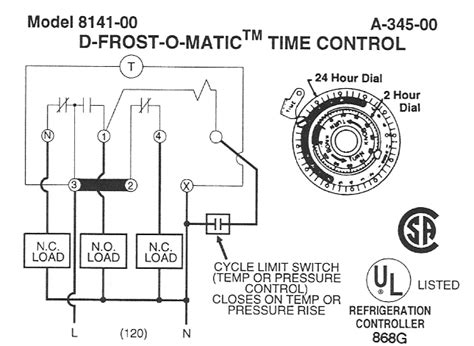 freezer defrost timer wiring diagram wiring