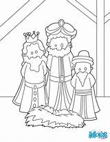 Coloring Pages Wise Men Three Christmas Jesus Manger Color Kids Kings Print Baby Printable Epiphany Fun Hellokids Getcolorings Koningen Launching sketch template