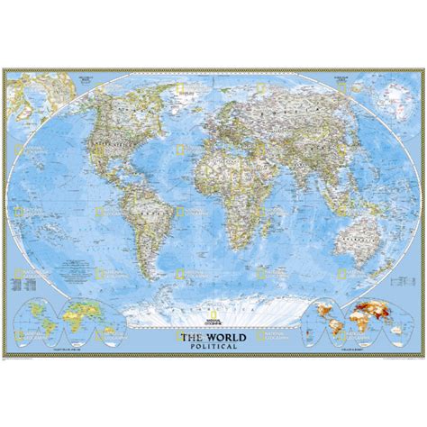 world classic wall map cm  cm geographica
