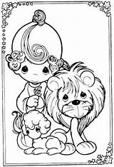 Coloring Pages Lion Lamb Hyena Spotted Popular Getdrawings Coloringhome sketch template