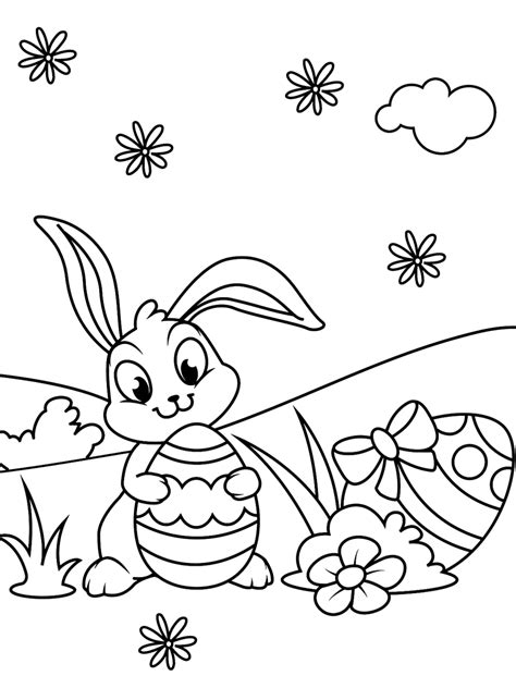 easter coloring pages  kids easter coloring pages easter