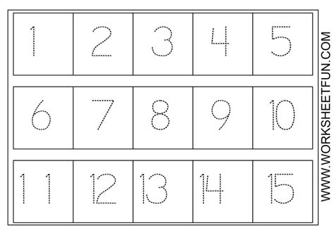 numbers worksheets  preschool kiduls printable preschool math