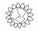 Earth Coloring Pages Preschool Happy Kids sketch template