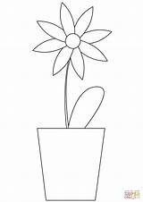 Kolorowanka Doniczce Kolorowanki Druku Kwiaty Kwiat Rysunek Kwiatek Wazonie Dziecka Wydrukuj Kolorowankę sketch template