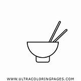 Chopsticks Ultracoloringpages sketch template