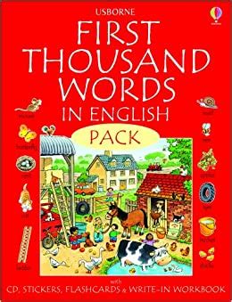 words pack english  thousand words usborne