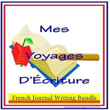 french journal writing bundle writing bundle writing activities