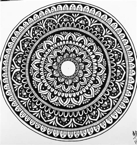 black  white mandala zentangle art mandala art mandala design art mandala design