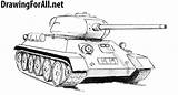Drawingforall Panzer танк как Zeichnen нарисовать Soldier Shadows Ausmalbilder sketch template