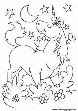 Coloring Unicorn Pages Printable sketch template