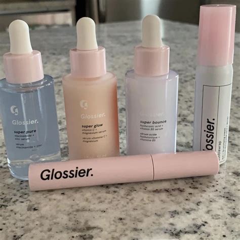 received   order  glossier skincare products lash slick rglossier