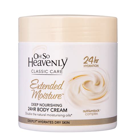 classic care extended moisture body cream   heavenly
