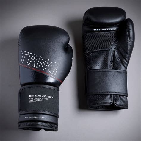 adult boxing training gloves 120 black