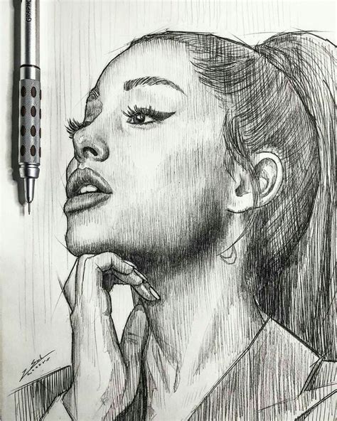 pin by sonia jacanamijoy on αɾί ariana grande drawings