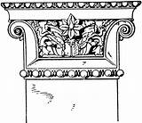 Ionic Greek Clipart Pilasters Clipground Pilaster Capital Etc Tiff Resolution sketch template