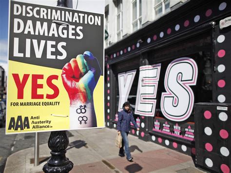 Ireland S Same Sex Marriage Vote Irish Living In Uk Flock Back To Make