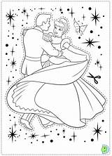 Coloring Dinokids Cinderella Close sketch template