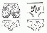 Coloring Toddlers Underware Pages Underpants Captain sketch template