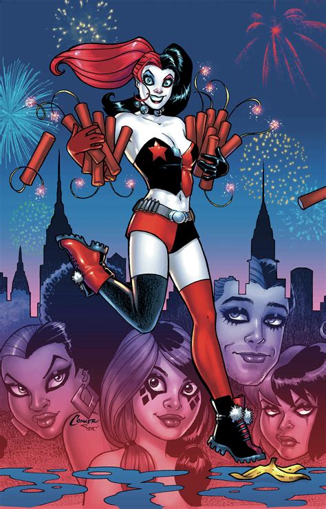 Exclusive Cover Reveals Harley Quinn 16 Triptych Variant