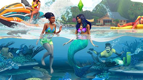 sims      mermaid  island living gamerevolution