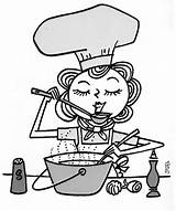 Cookbook Drawing Pans Pots Getdrawings Cook Food Deadline sketch template