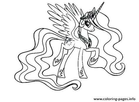 pony princess coloring pages  getcoloringscom