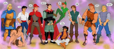 aladdin and his disney dudes orgy ~ a shediaphile s dream