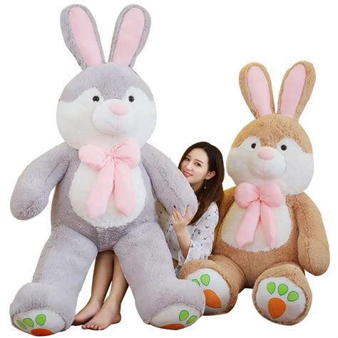 fancytrader  giant stuffed bunny plush toys soft large animals