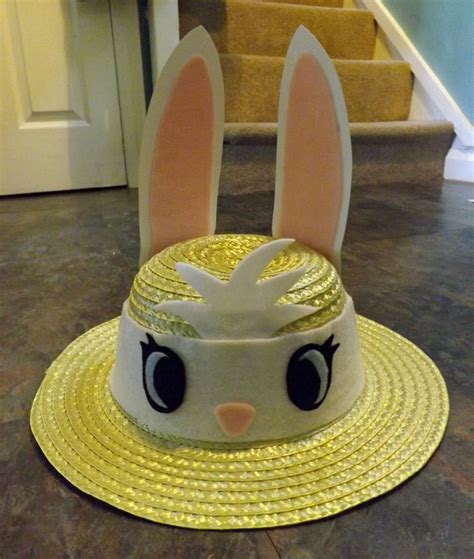 easter bunny hat  bonnet   cut   creation