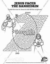 Mazes Baptist Sanhedrin Sharefaith sketch template