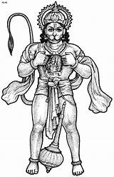 Coloring Hanuman Ram Pages Clipart Drawing Lord Shri Navami Sita Clip Rama Sketch Jayanti Heart Hindu Bhagwan Mata His Festivals sketch template