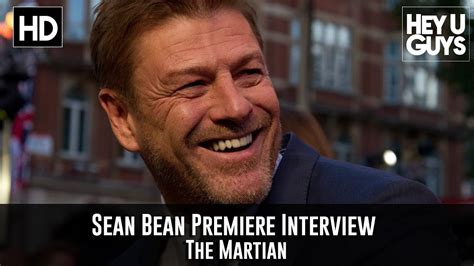 Sean Bean Interview The Martian Premiere Youtube