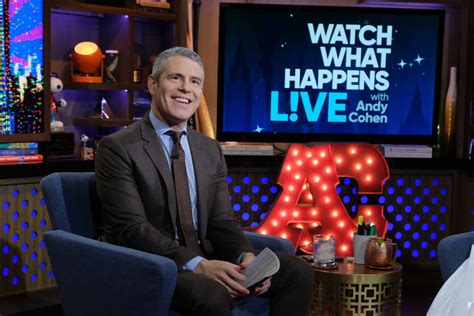 andy cohen is the host of watch what happens live and an executive
