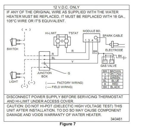 suburban water heater switch wiring diagram