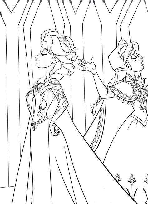 printable frozen coloring pages printable world holiday