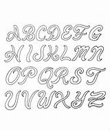 Fonts Letters Script Tooling Viral sketch template