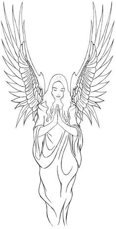 images  angel coloring  pinterest angel fairy coloring