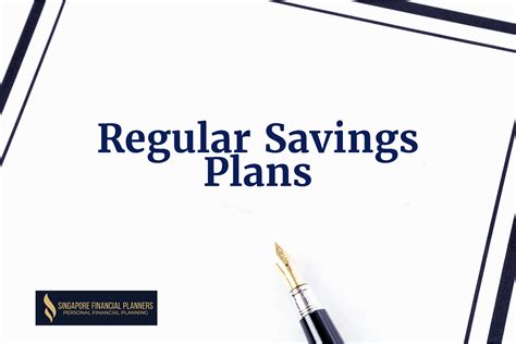 regular savings plan  definitive guide