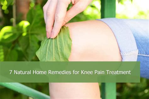knee pain relief heres  natural home remedies  knee pain