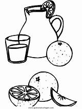 Alimenti Disegni Speisen Colorare Lebensmittel Drink Verschiedene Ausmalen sketch template