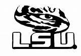 Lsu Tiger Tigers Coloring Clip Eye Vector Pages Svg Clipart Logos Clker Emblems Car Search sketch template