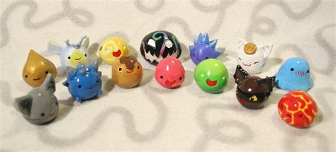 small figurines   slimes rslimerancher