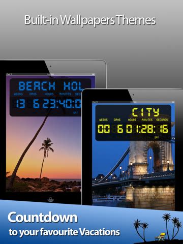 wallpaper countdown coole aftelklok voor evenementen app voor iphone ipad en ipod touch