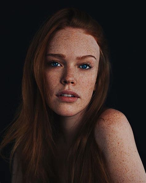 freckle faced and daydreaming beautiful freckles gorgeous redhead