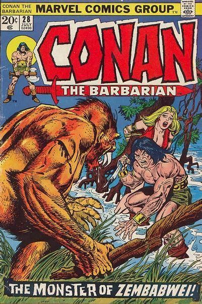 Conan The Barbarian 28 The Monster Of Zembabwei Issue