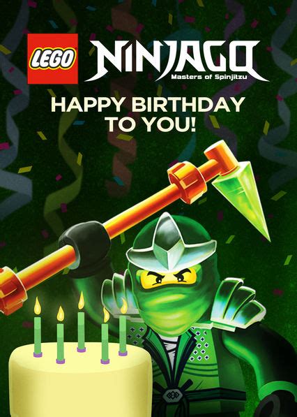 is lego ninjago masters of spinjitzu happy birthday to